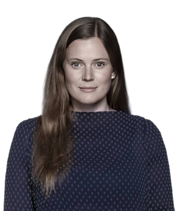 Kvinna med långt hår som jobbar inom Kundtjänst/Försäljning 