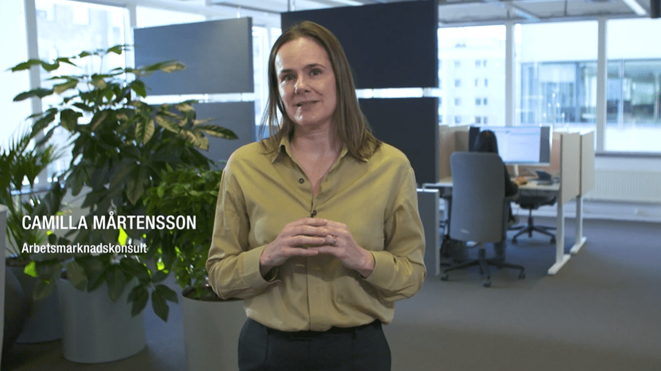 Video of Camilla talking about how Prepare and Match with Manpower works