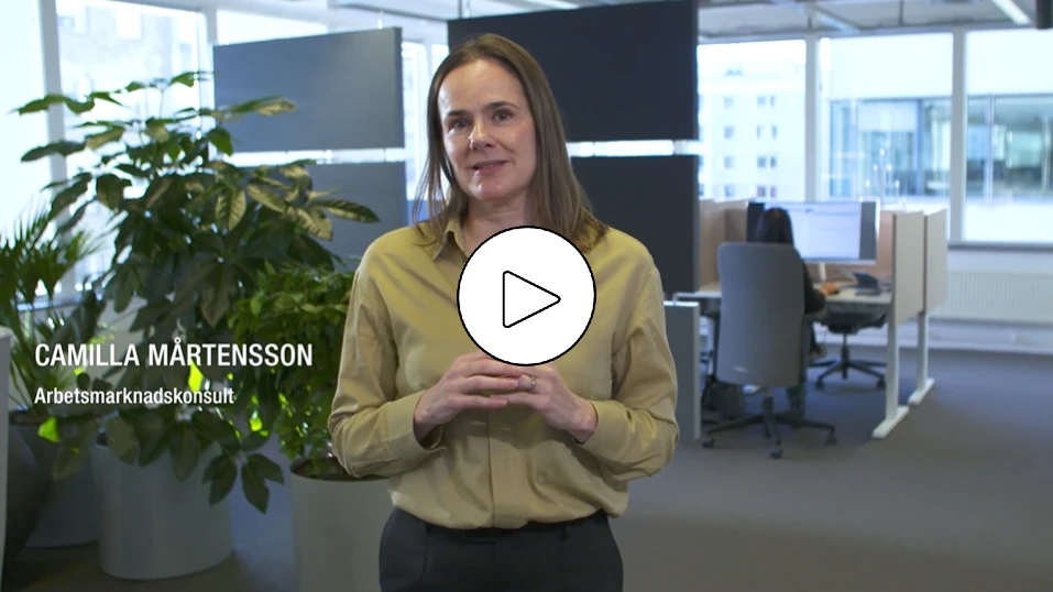 Video: Camilla berättar om hur Rusta och matcha fungerar hos Manpower